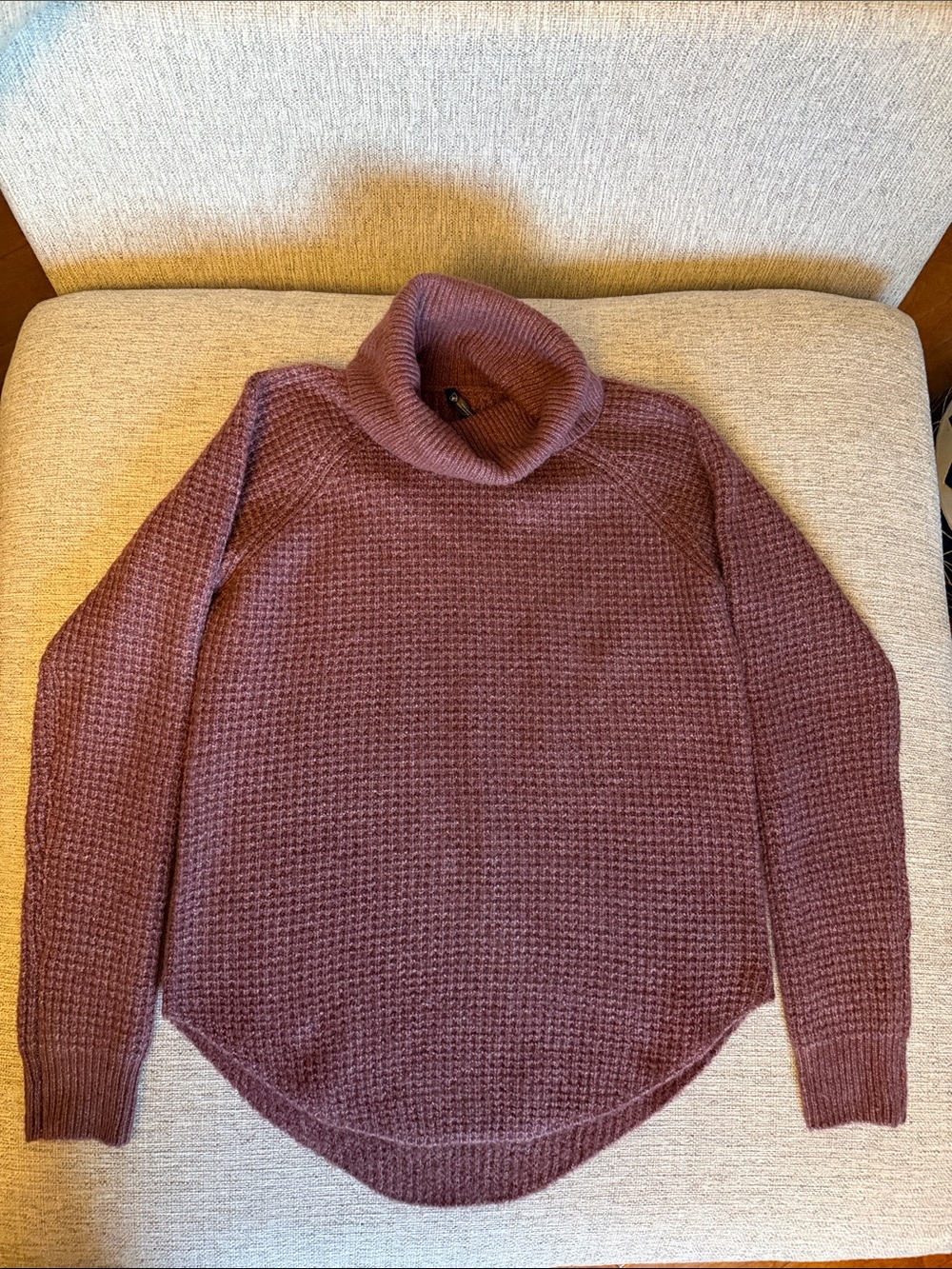 KUHL Women’s Waffle Knit Turtleneck Sweater — Size S